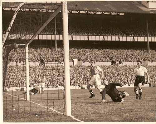 Scoring against Spurs @ White Hart Lane