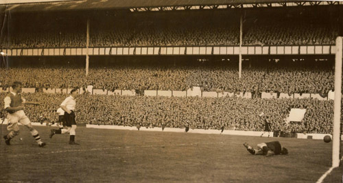 Scoring against Spurs @ White Hart Lane again!