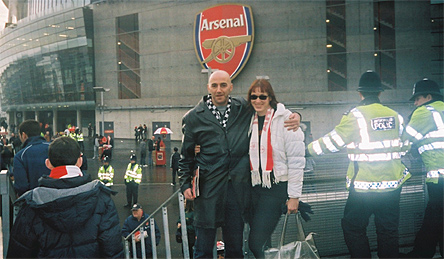 Jayl & Niki - Arsenal v Spurs - Xmas 2007