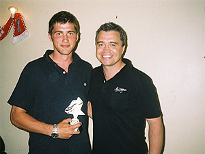 Alistair Bidmead - North Bank Player of the Year by Niki Gunner