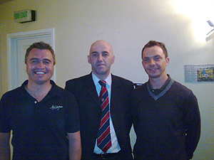 Russell Milton, Jayl & David Hillier by Joe Curtis